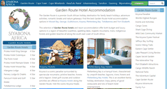 Desktop Screenshot of gardenroute.hotelguide.co.za