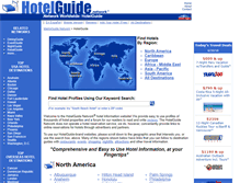 Tablet Screenshot of hotelguide.net